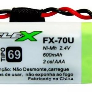 BATERIA P/ TEL 2.4V 600MAH AAA